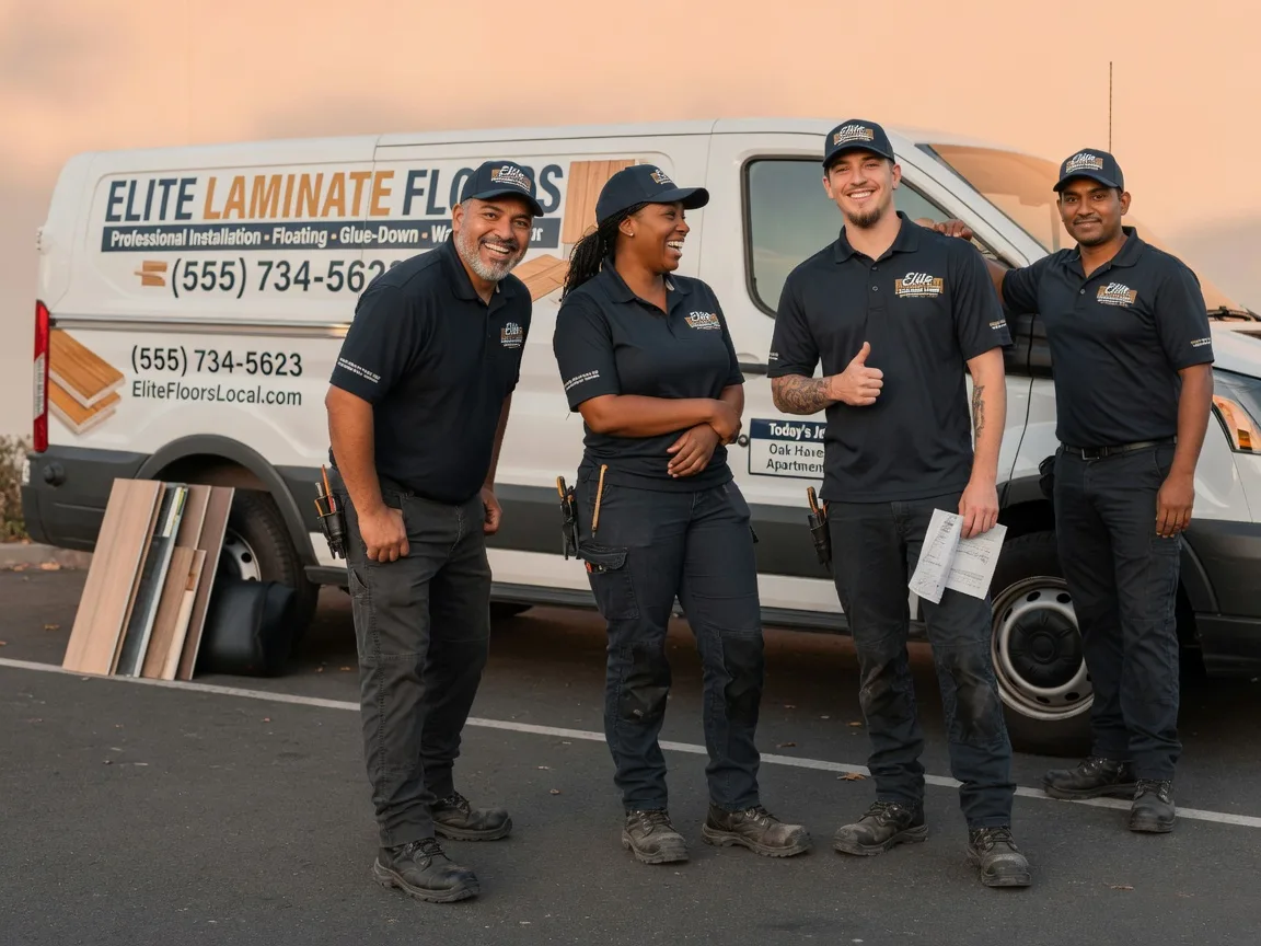 Laminate flooring installation company in Slater, IA